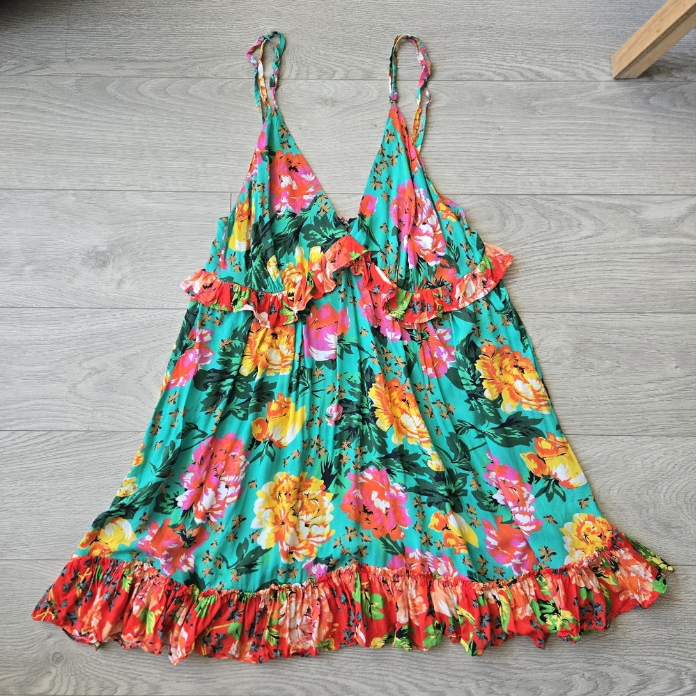 Floral Ruffle Dress